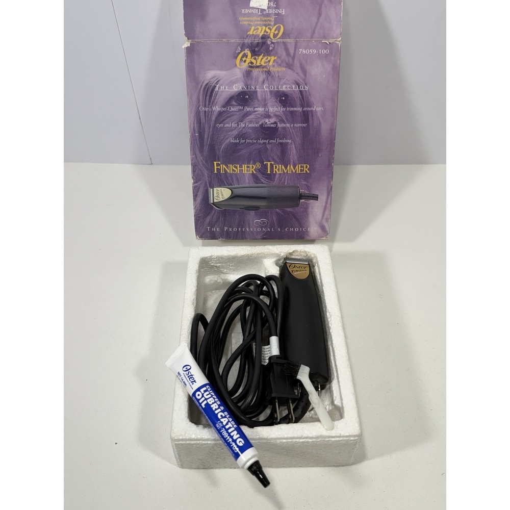 Oster Finisher Corded Hair Trimmer Black 78059-100